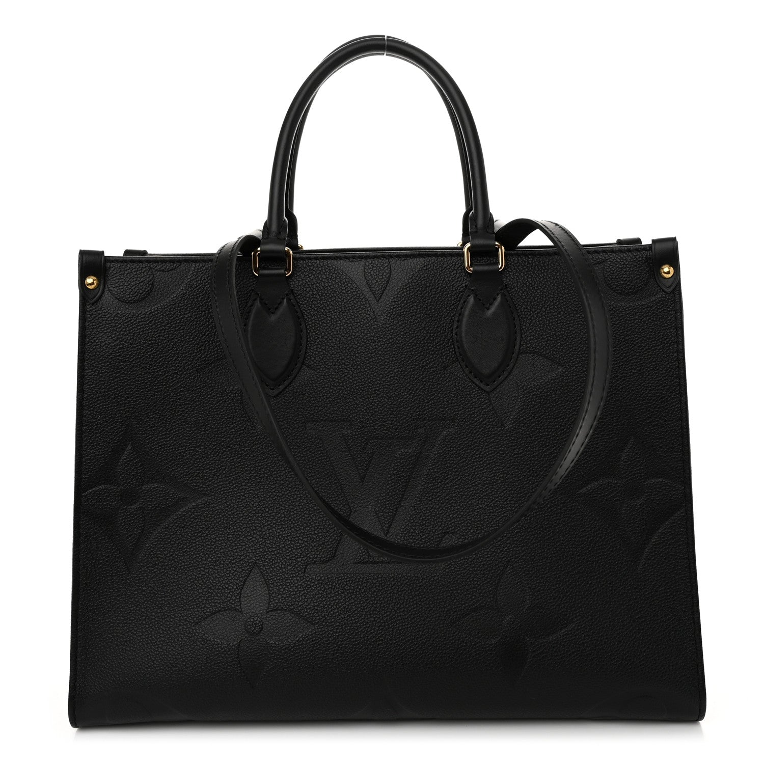 Louis Vuitton Empreinte Monogram Giant OnTheGo MM Black 1 of 9