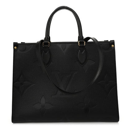 Louis Vuitton Empreinte Monogram Giant OnTheGo MM Black 1 of 9