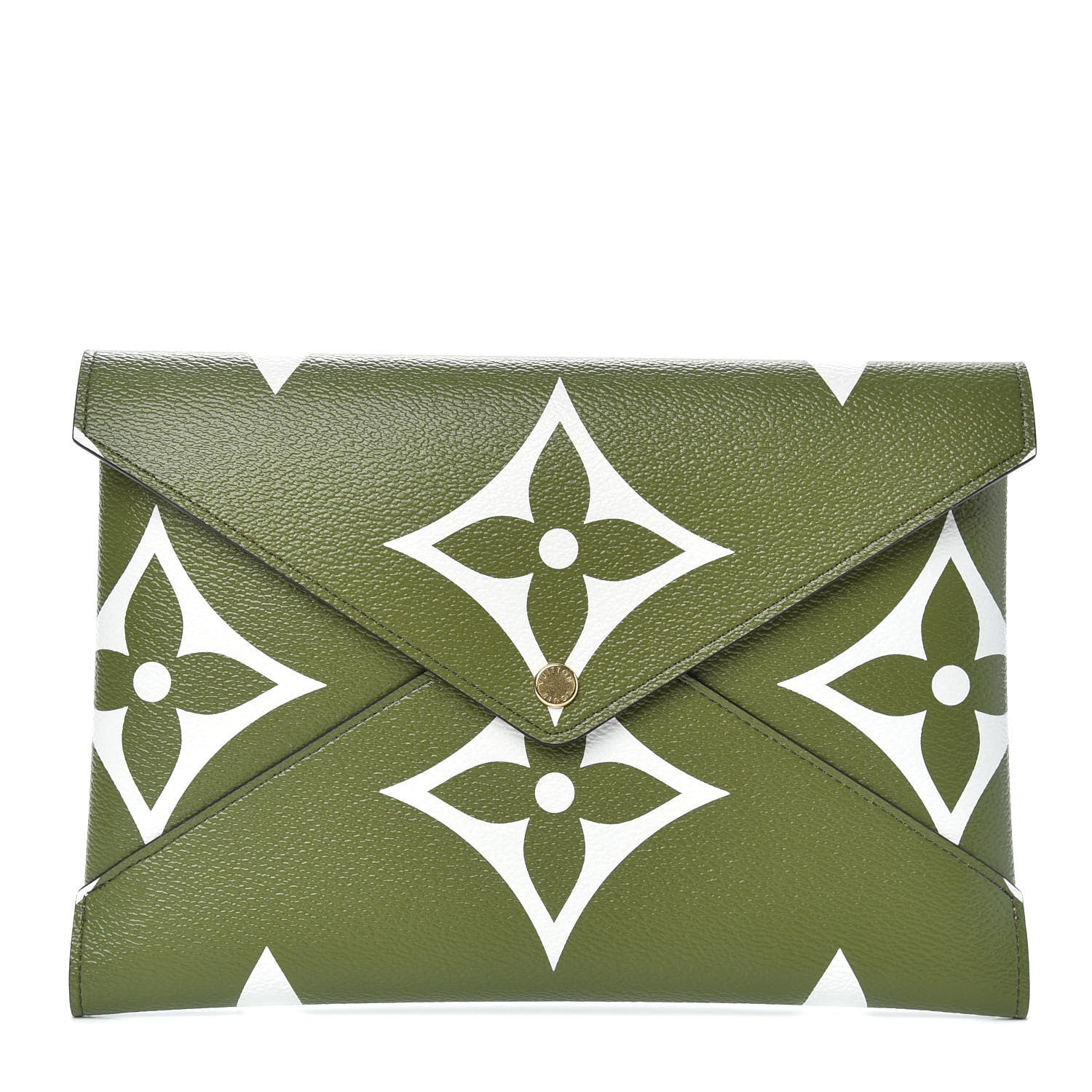 Louis Vuitton Monogram Giant Large Kirigami Pochette Kaki 1 of 6