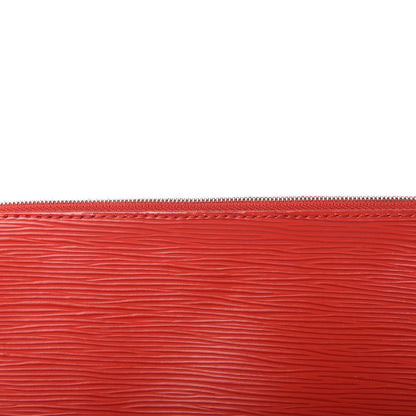 Louis Vuitton Epi Pochette Accessories NM Coquelicot 10 of 10