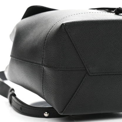 Louis Vuitton Calfskin Lockme Backpack Black 9 of 14