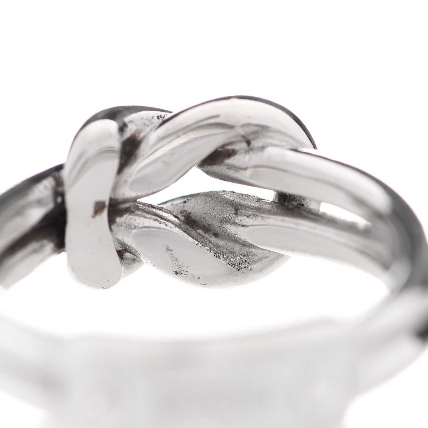 Gucci Sterling Silver Knot Ring 57 8 5 of 7