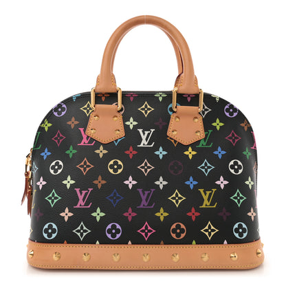 Louis Vuitton Monogram Multicolor Alma PM Black 1 of 13