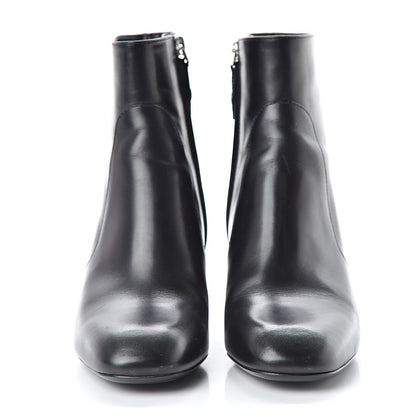 Louis Vuitton Lambskin Upstage Ankle Boots 36 Black 2 of 14