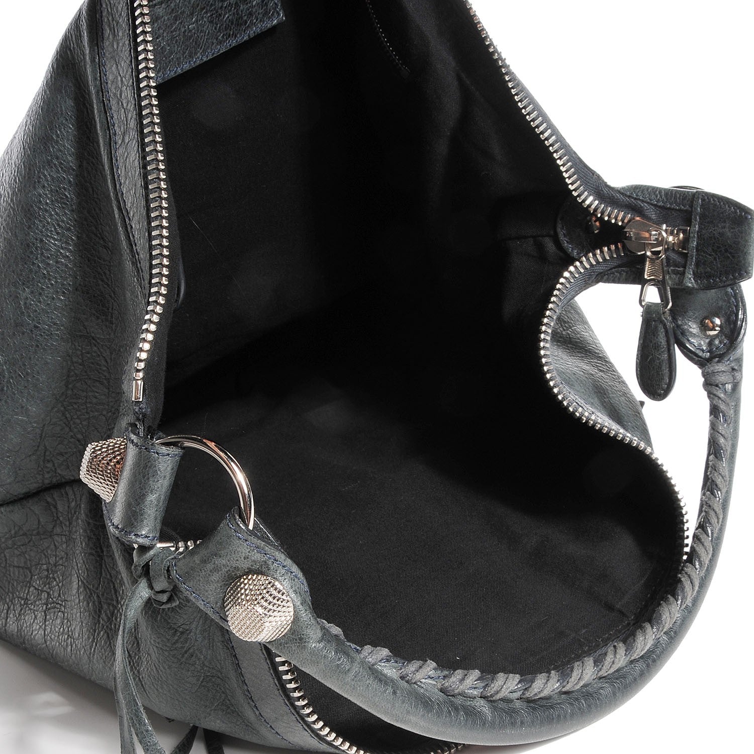 Balenciaga Agneau Giant 21 Silver Hardware Day Hobo Anthracite 6 of 15