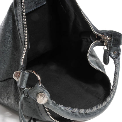 Balenciaga Agneau Giant 21 Silver Hardware Day Hobo Anthracite 6 of 15