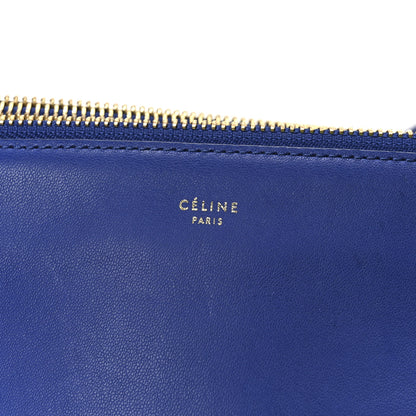 Celine Lambskin Small Trio Crossbody Bag Indigo 9 of 12