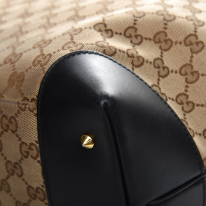 Gucci Monogram Patti Stud Tote Black 13 of 14