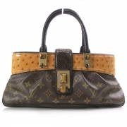 Louis Vuitton Macha Waltz Exotic Ostrich Bag 1 of 8