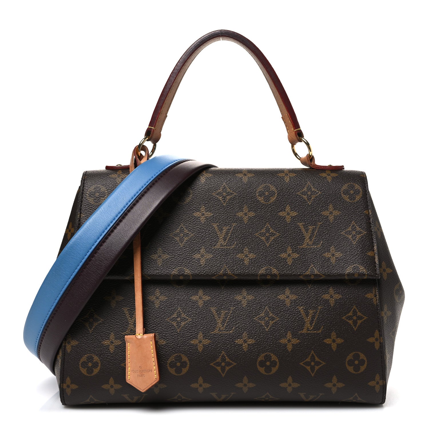 Louis Vuitton Monogram Cluny MM Blue Glacial 1 of 10