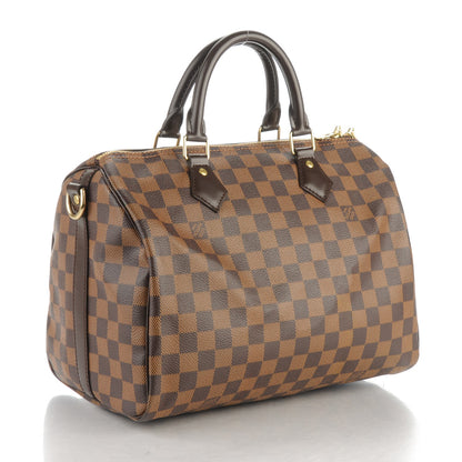 Louis Vuitton Damier Ebene Speedy Bandouliere 30 3 of 7
