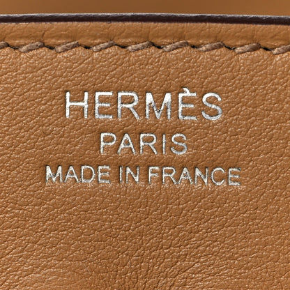 Hermes Swift In & Out Birkin 25 Biscuit 23 of 35