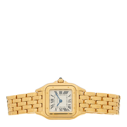 Cartier 18K Yellow Gold 22mm Panthere Quartz Watch 2 of 5