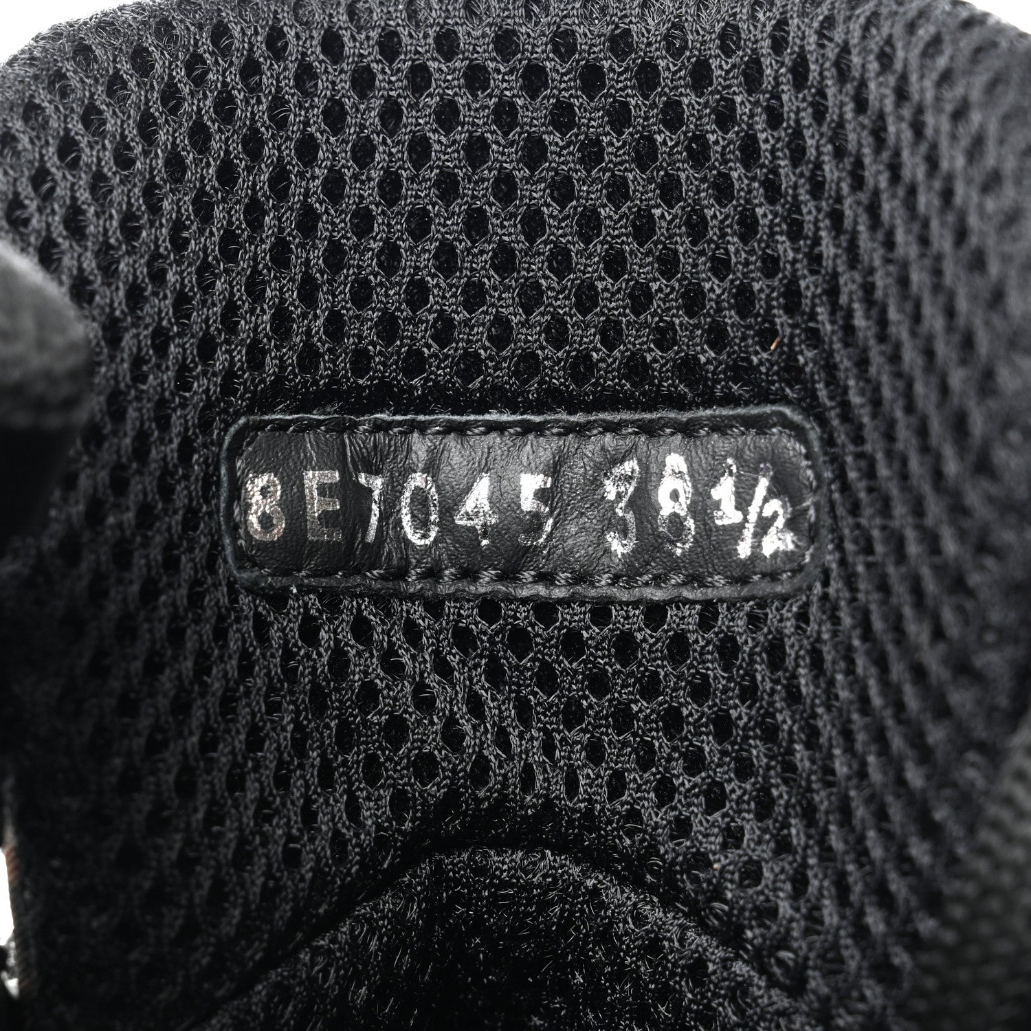 Fendi Nylon FF Reloaded High Top Sneakers 38.5 Tobacco Black 6 of 8
