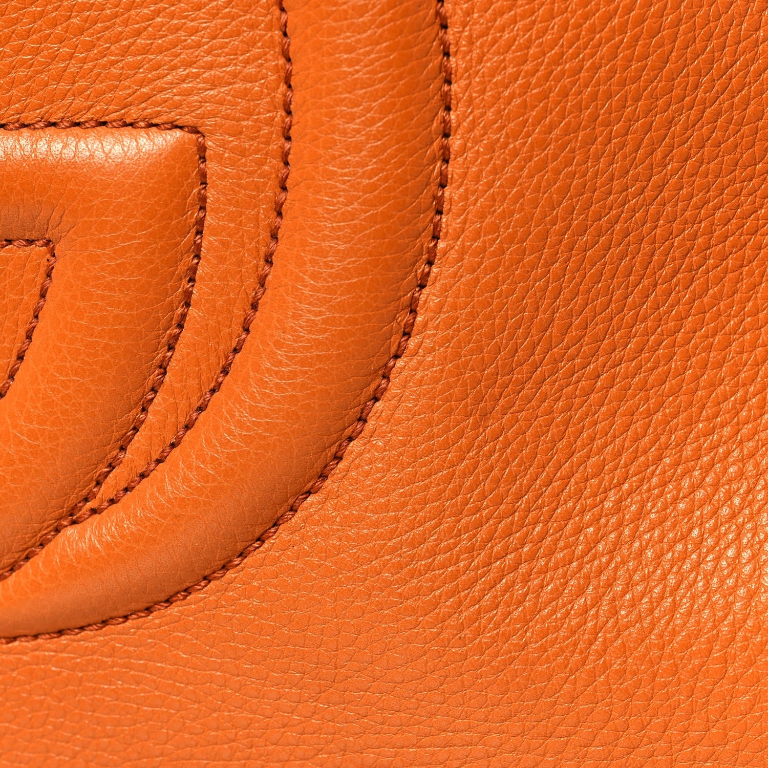 Gucci Cellarius Calfskin Large Soho Shoulder Bag Curcuma 14 of 15