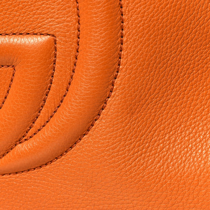 Gucci Cellarius Calfskin Large Soho Shoulder Bag Curcuma 14 of 15