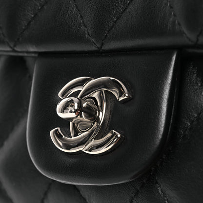 Chanel Calfskin Quilted CC Uniform Flap Belt Bag Black 13 of 13