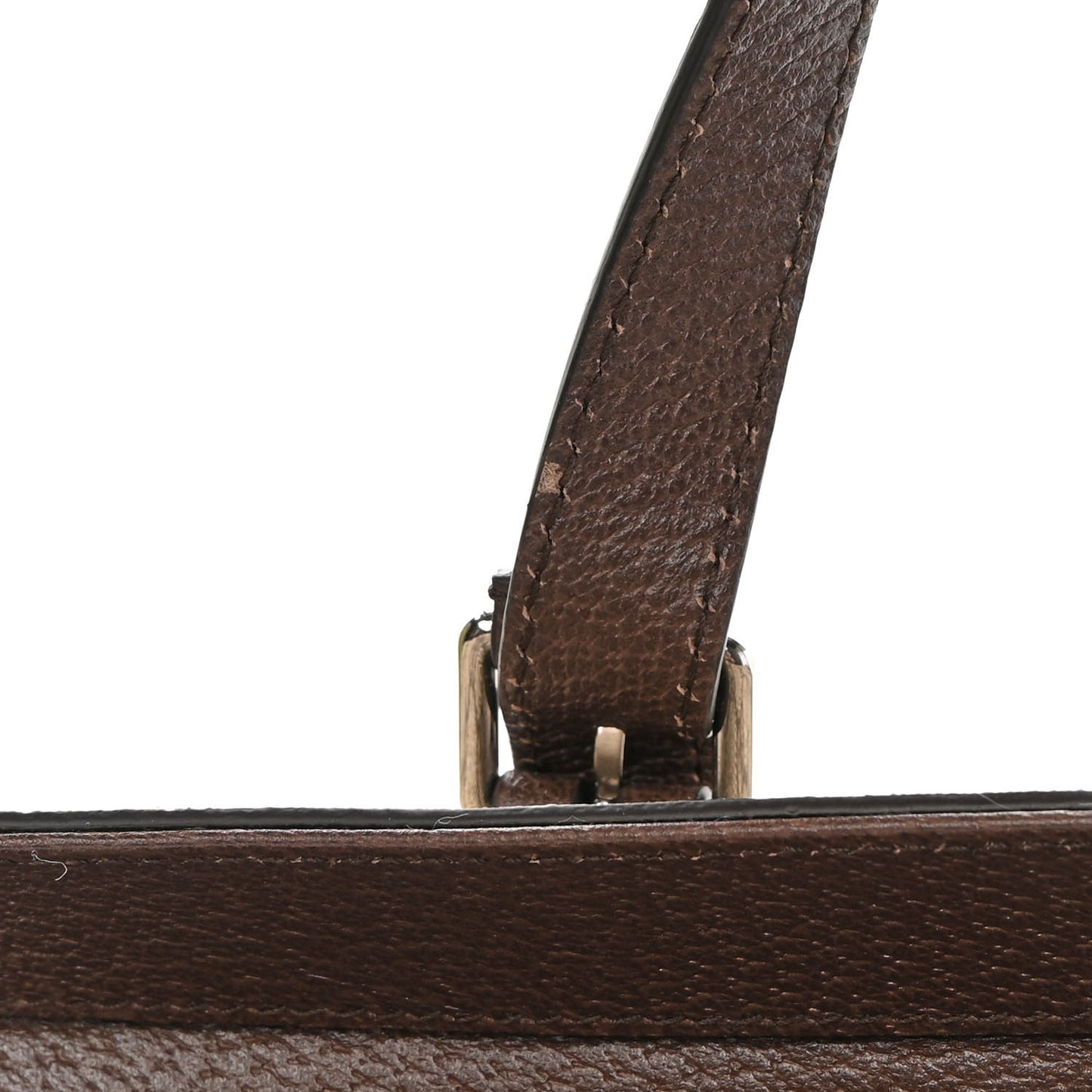 GG Supreme Monogram Textured Dollar Calfskin Small Detail Tote Beige Ebony New Acero