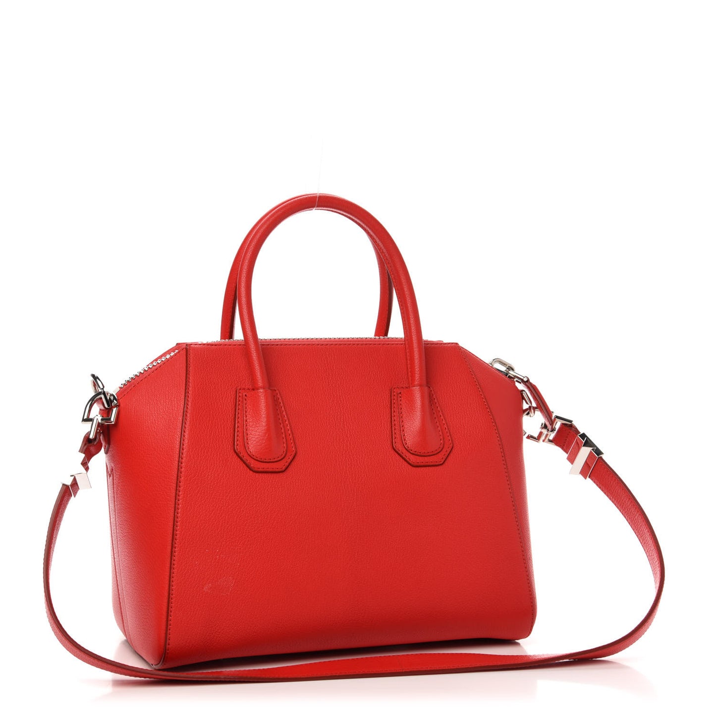 Sugar Goatskin Small Antigona Red