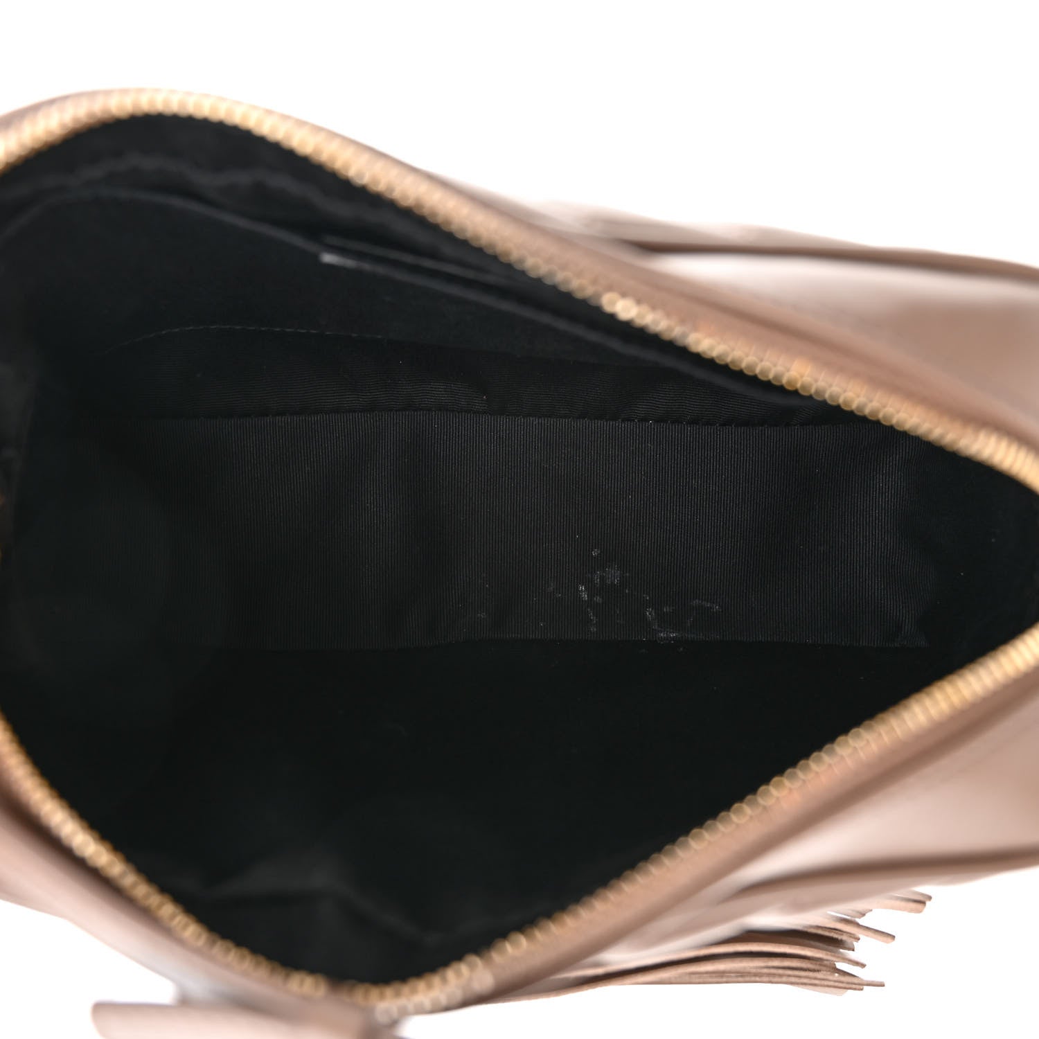 Saint Laurent Calfskin Matelasse Monogram Lou Camera Bag Dark Latte 5 of 11