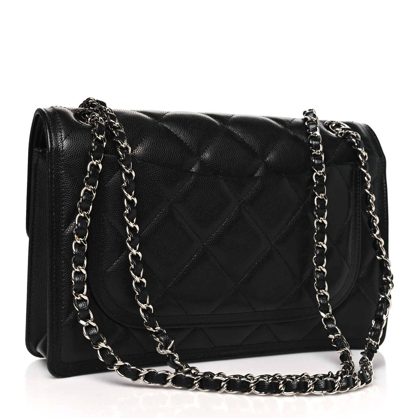 Caviar Quilted Small Sweet Classic Flap Black