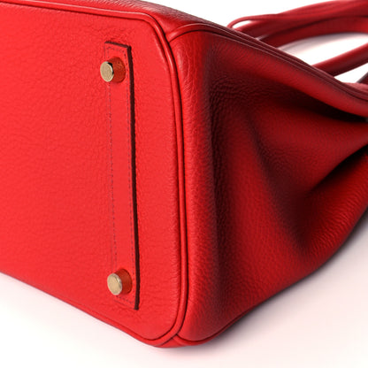 Hermes Togo Birkin 30 Vermillion 9 of 9