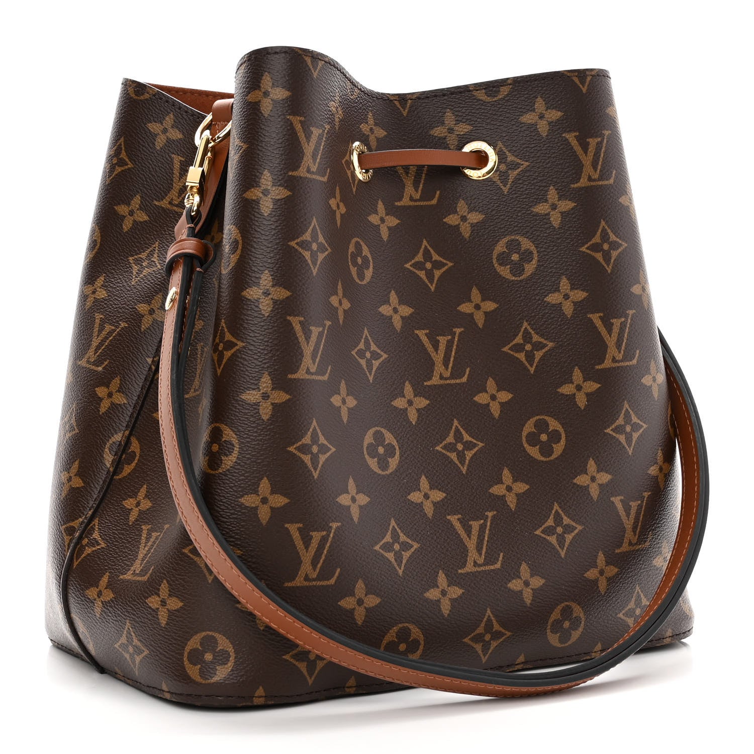 Louis Vuitton Monogram Neonoe MM Caramel 3 of 9