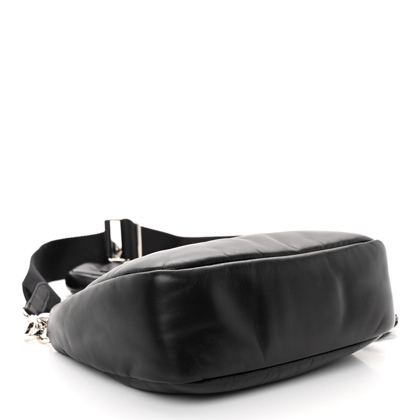 Nappa Soft Padded Re-Edition 2005 Shoulder Bag Black