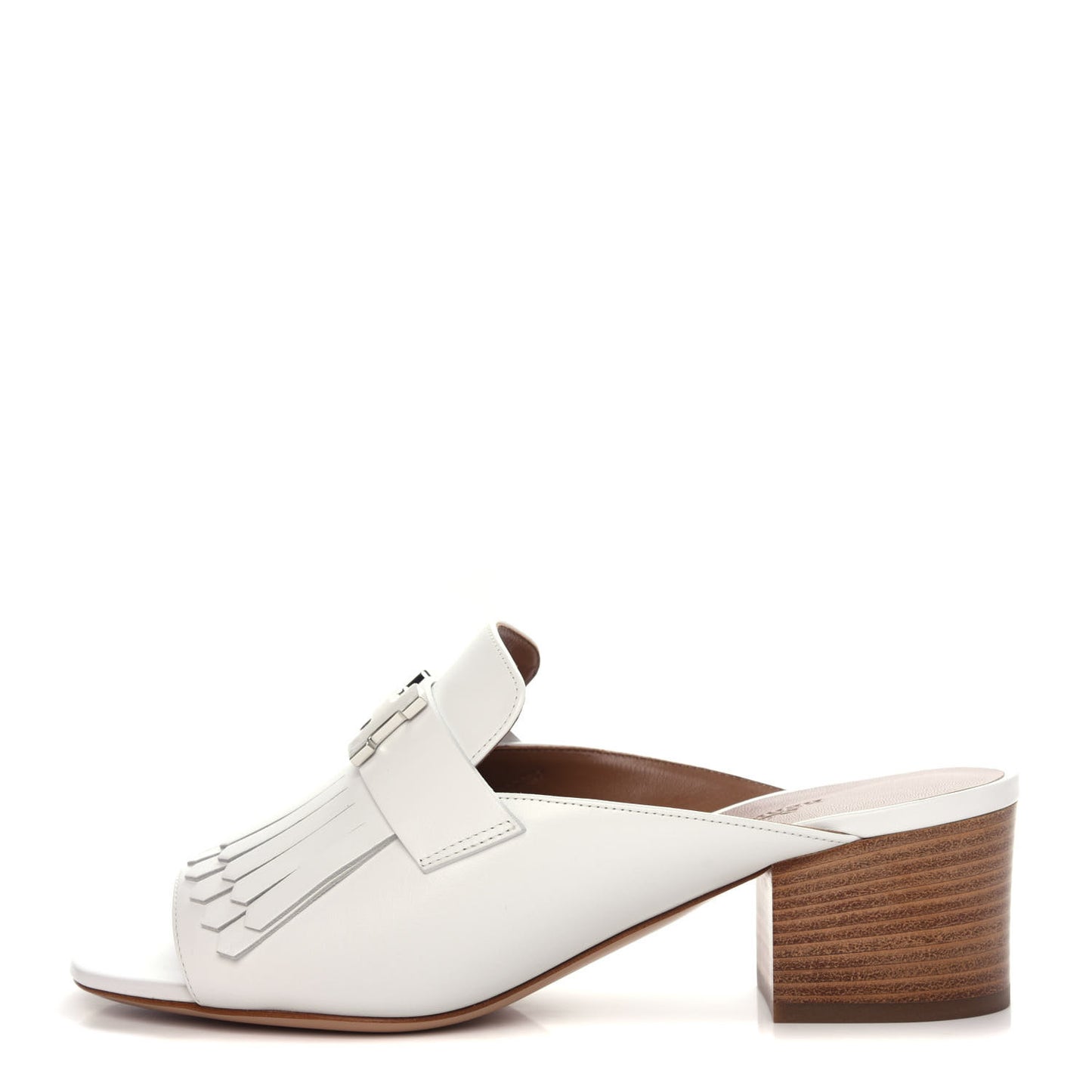 Calfskin Alma Sandals 38 White