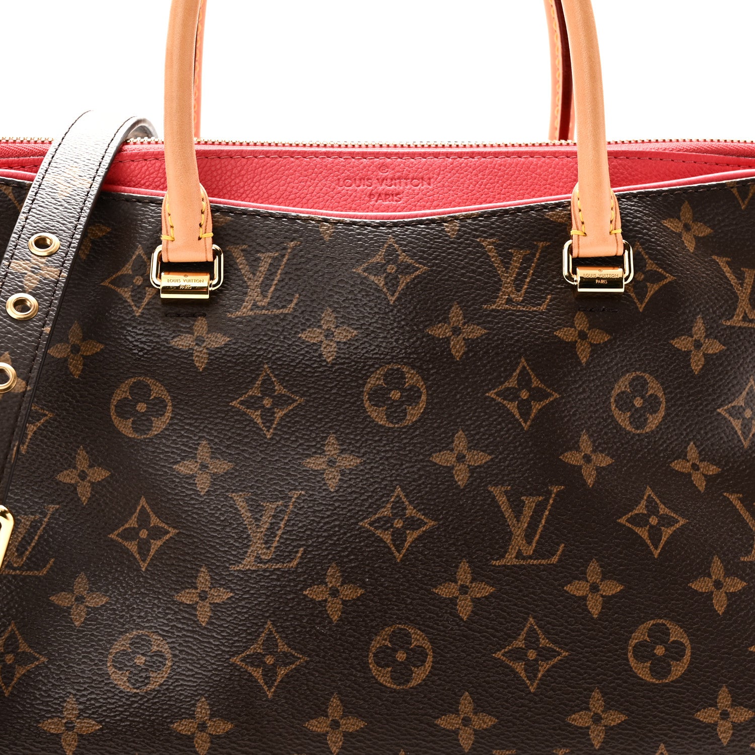 Louis Vuitton Monogram Pallas Rose Litchi 7 of 9
