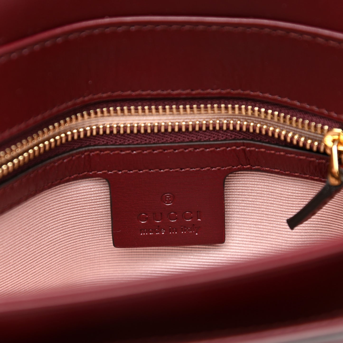 Vitello Palmellato Lux Small Arli Flap Shoulder Bag Vintage Bordeaux