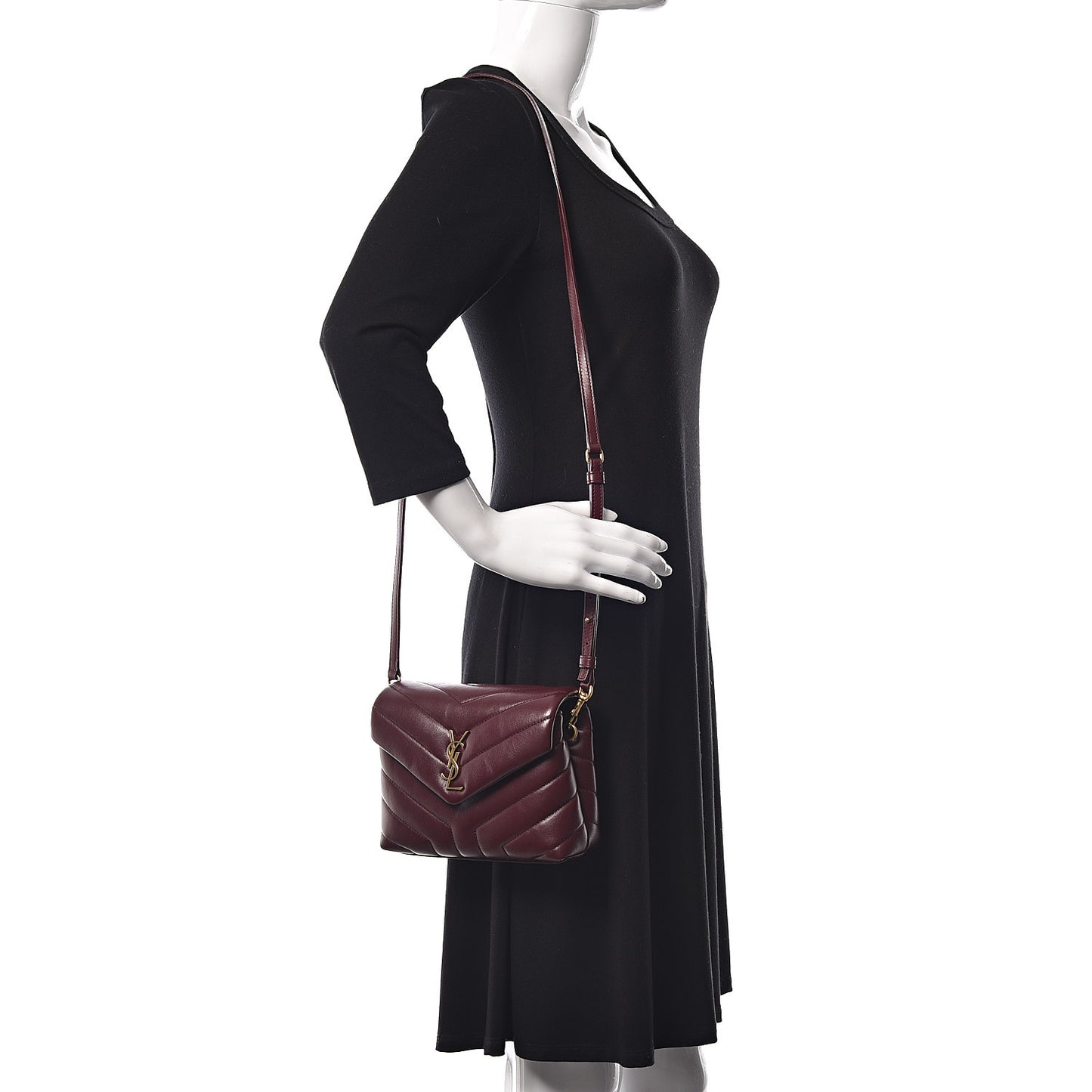 Calfskin Y Quilted Monogram Toy Loulou Monogram Crossbody Bag Rouge Legion