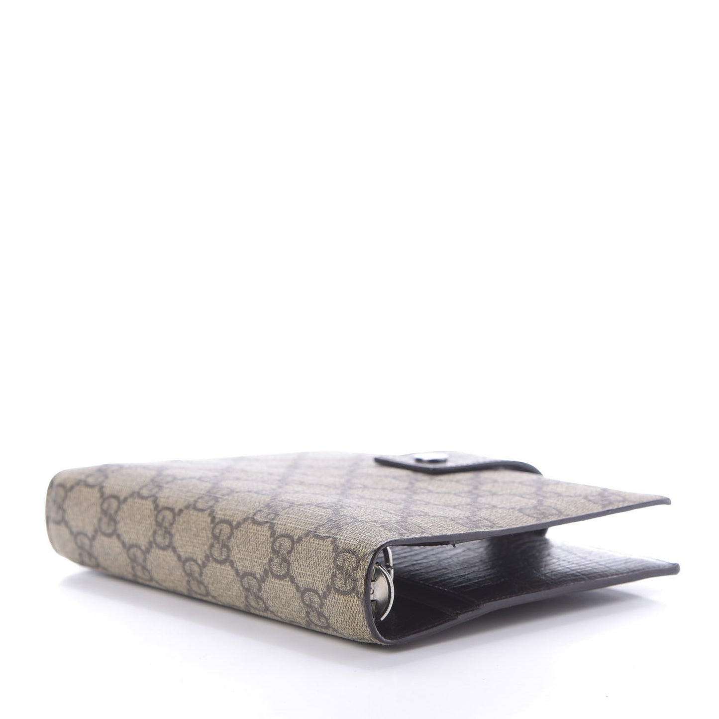 GG Supreme Monogram Standard Agenda Dark Brown