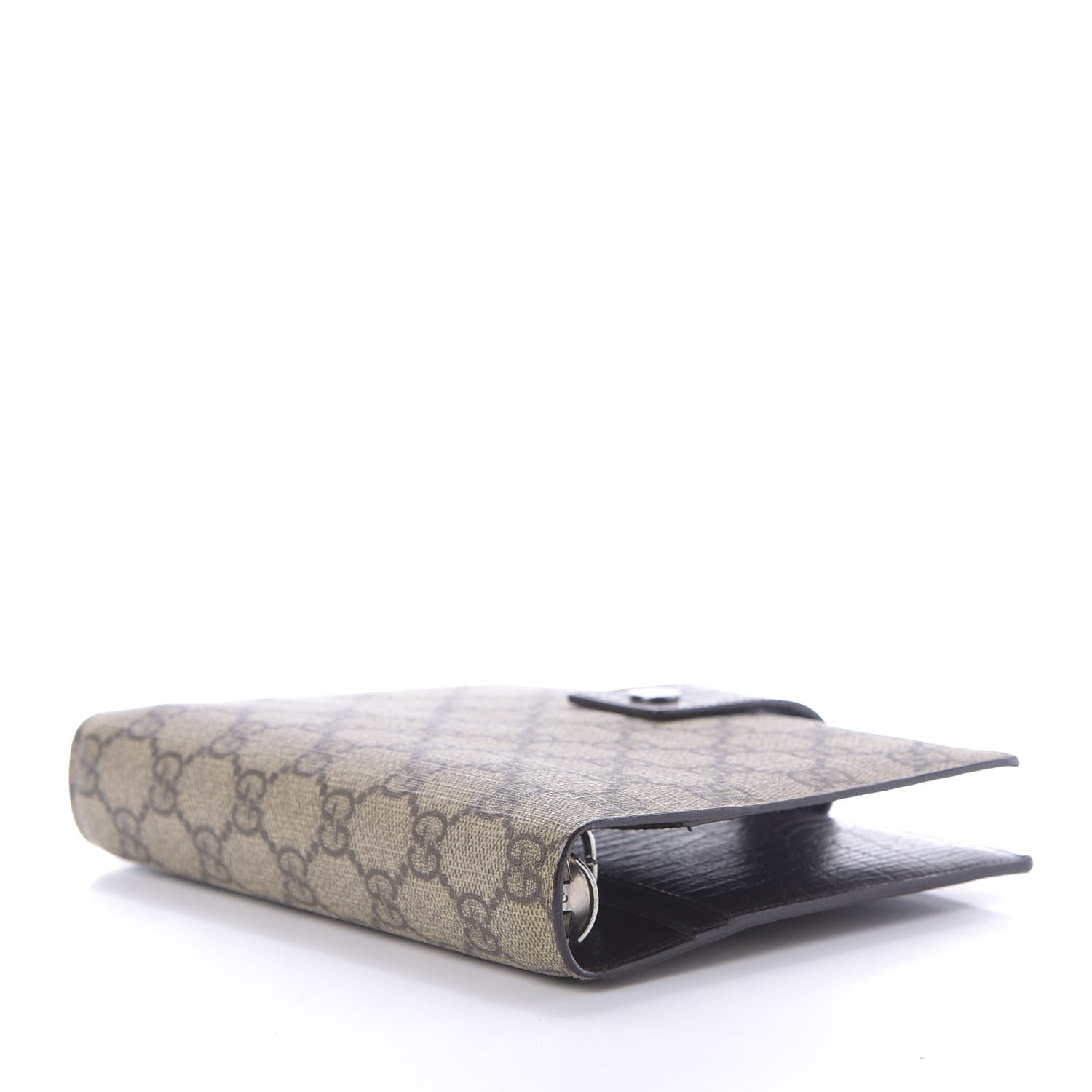 Gucci GG Supreme Monogram Standard Agenda Dark Brown 4 of 9