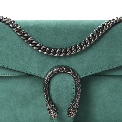 Gucci Suede Small Dionysus Shoulder Bag Green 12 of 12