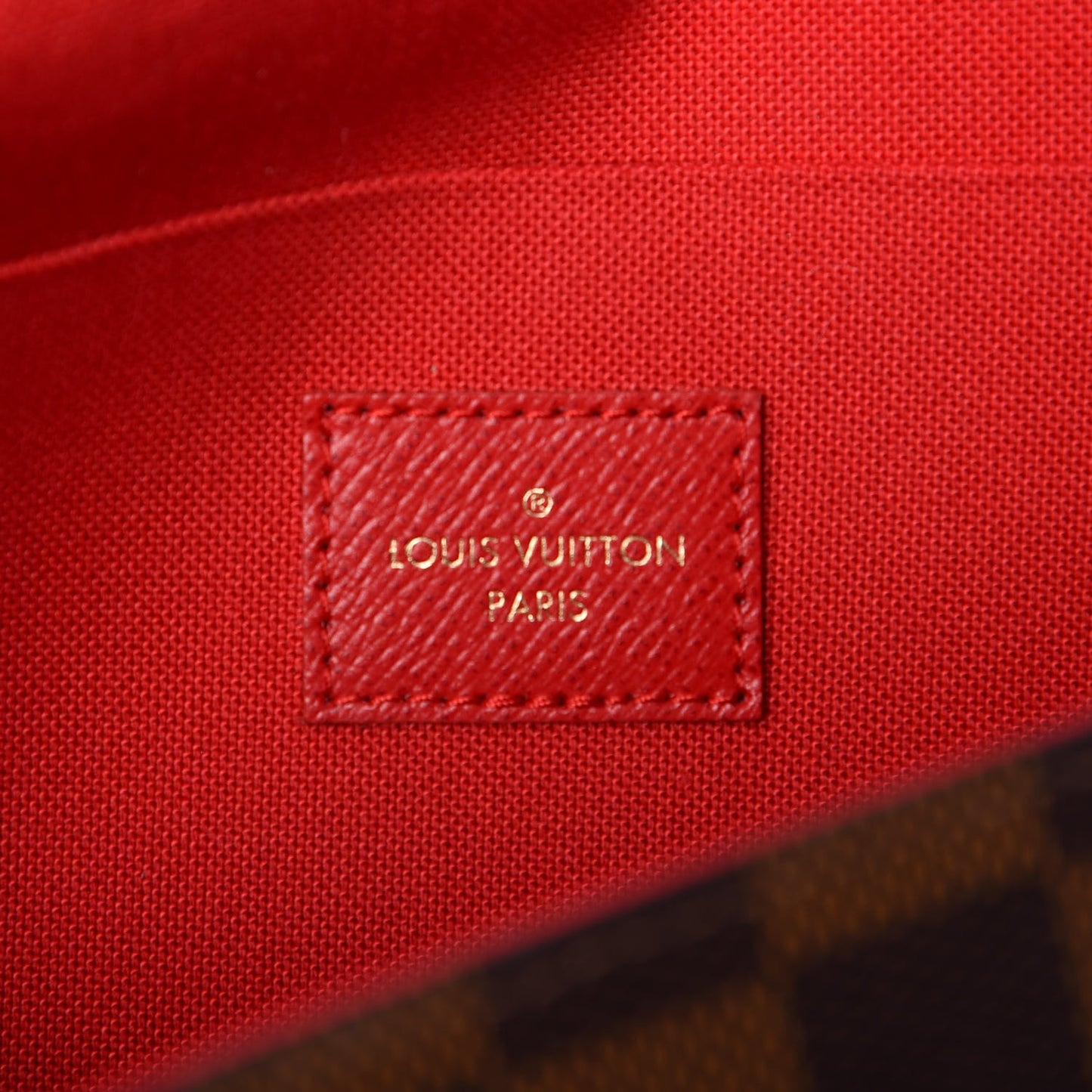 Damier Ebene Pochette Felicie Chain Wallet