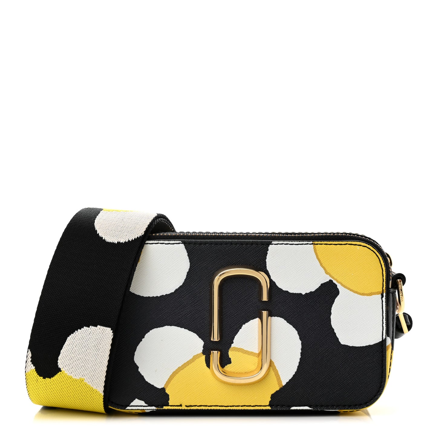 Saffiano Snapshot Daisy Camera Bag Black Multicolor