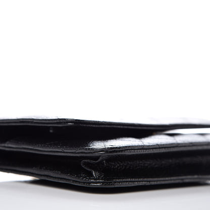 Chanel Caviar Quilted Wallet On Chain WOC Black 5 of 11