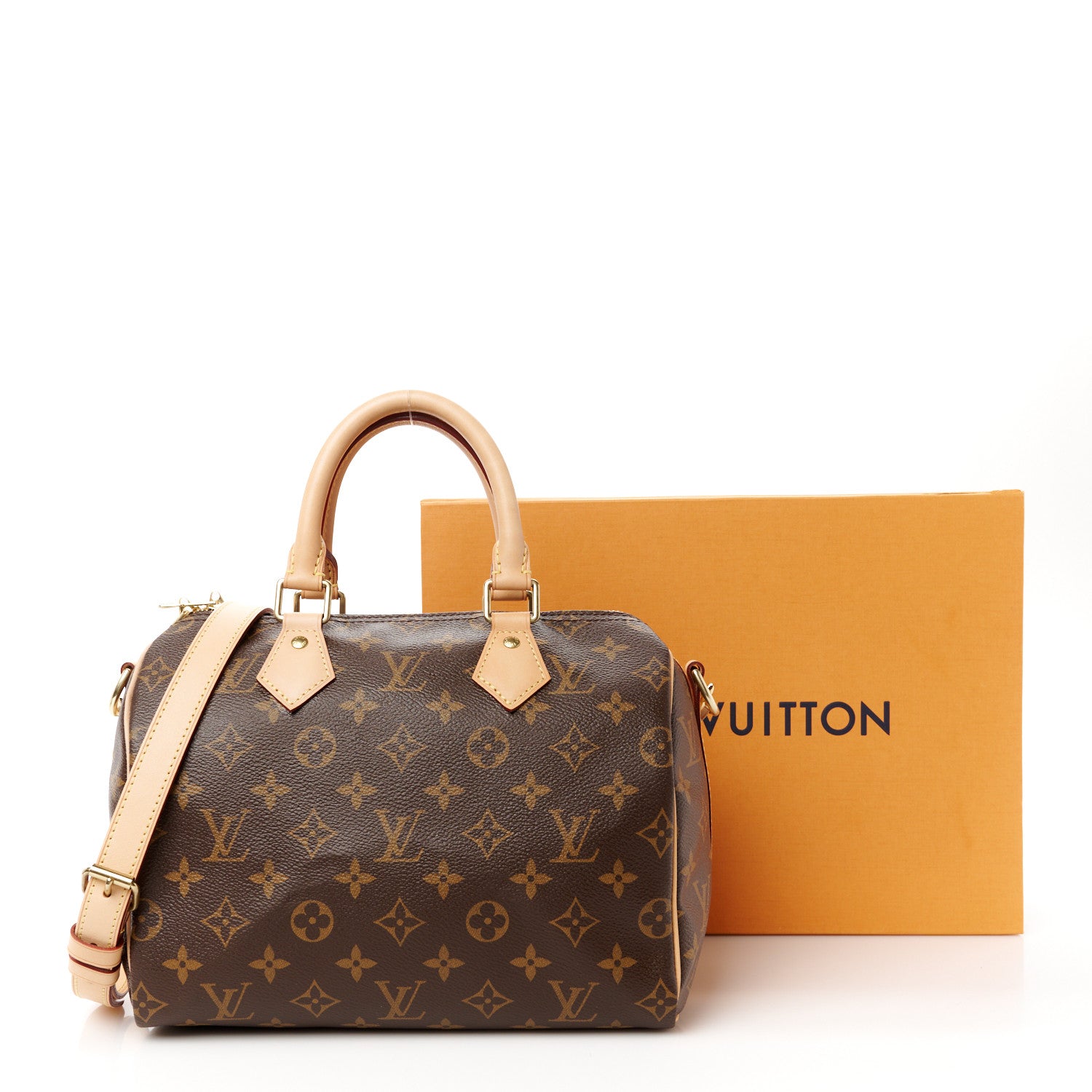 Louis Vuitton Monogram Speedy Bandouliere 25 14 of 14