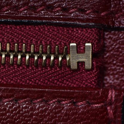 Hermes Fjord Birkin 35 Rouge H 13 of 37