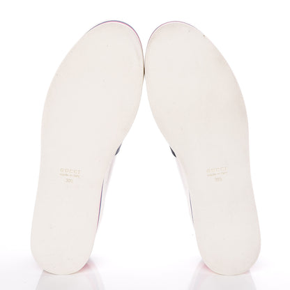 Gucci Calfskin Peggy Platform Sneakers 39.5 White 6 of 11