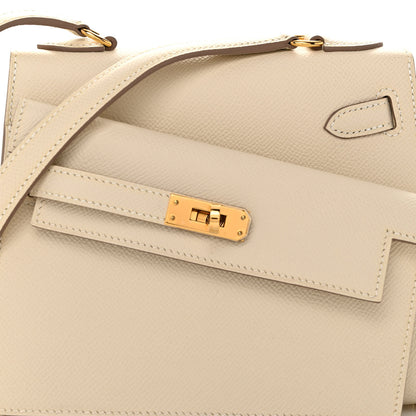 Hermes Epsom Kelly En Desordre Sellier 20 Craie 9 of 12