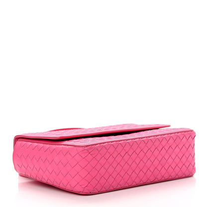 Bottega Veneta Nappa Intrecciato Alumna Bag Rosa Shock 4 of 17