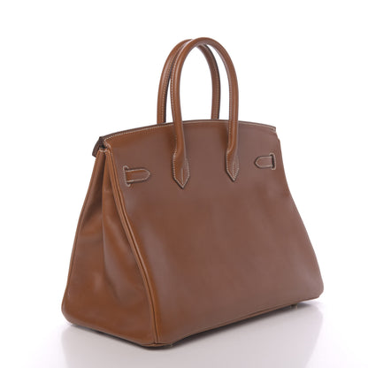 Hermes Tadelakt Birkin 35 Fauve 3 of 10