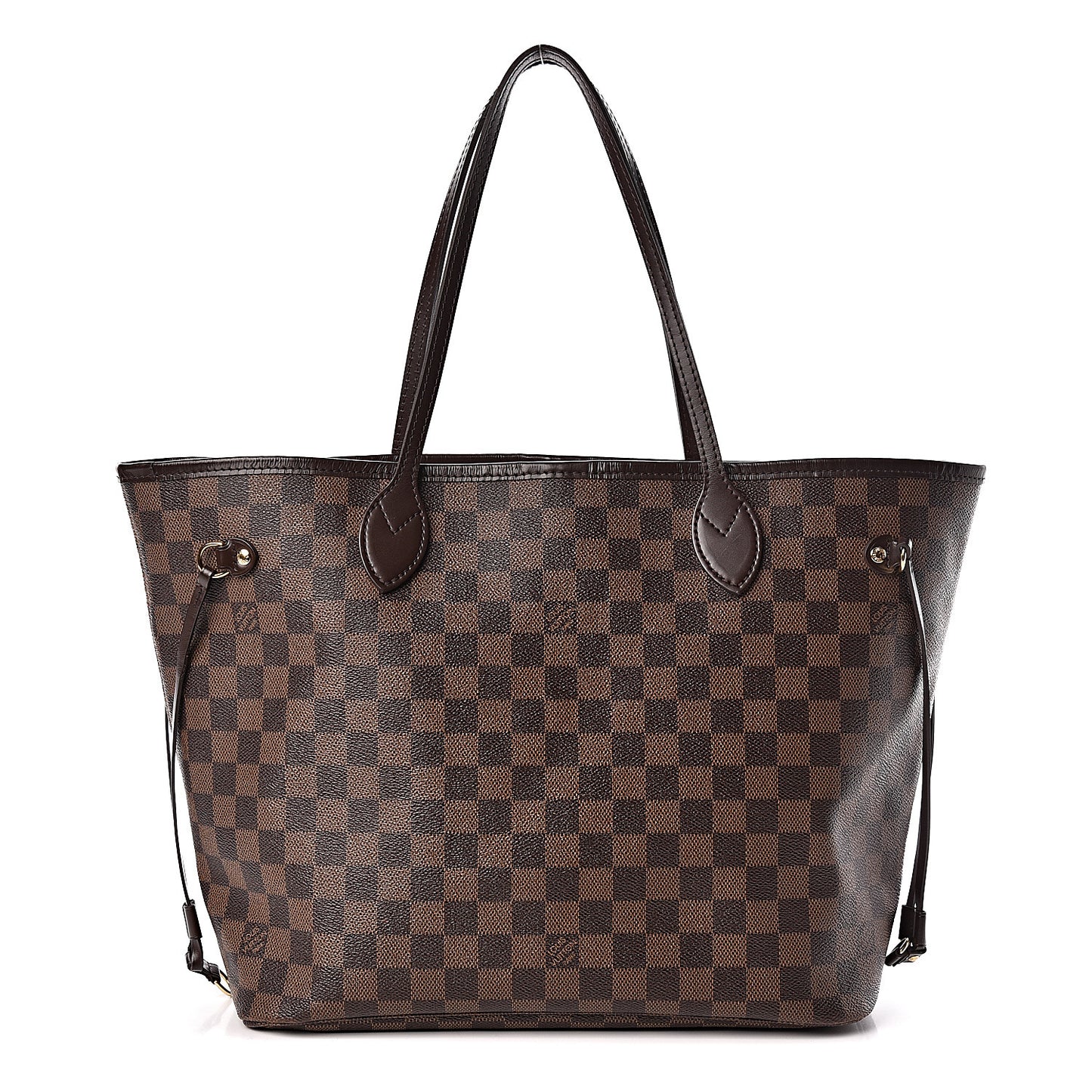 Damier Ebene Neo Neverfull MM Rose Ballerine