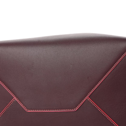 Celine Smooth Calfskin Small Tassel Cabas Phantom Burgundy Pink 10 of 14