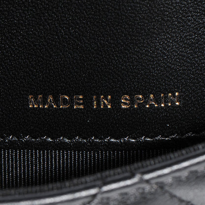 Chanel Lambskin Quilted Small Flap Wallet Black 7 of 9