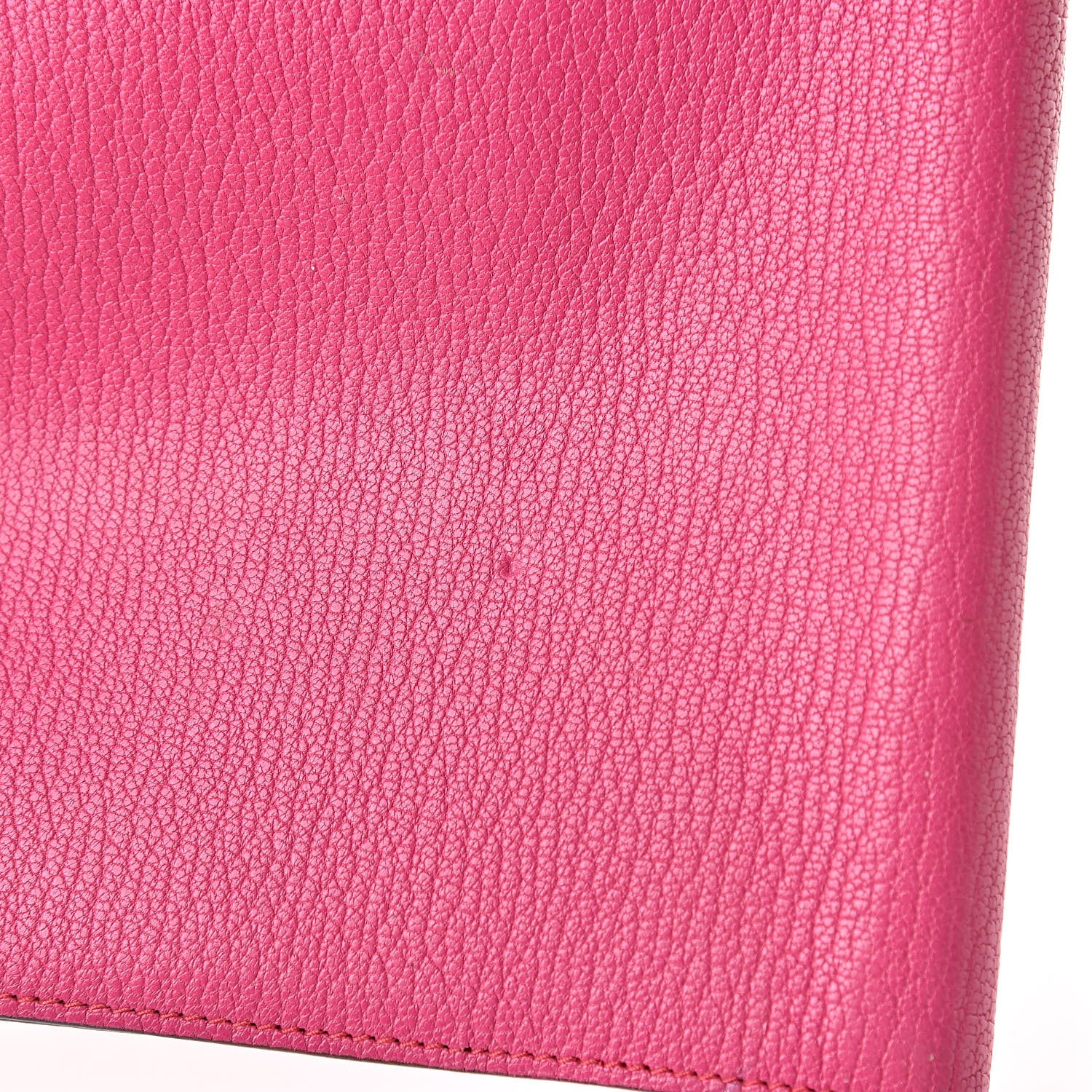 Hermes Chevre Mysore Globe Trotter Agenda Cover Rose Shocking 12 of 13