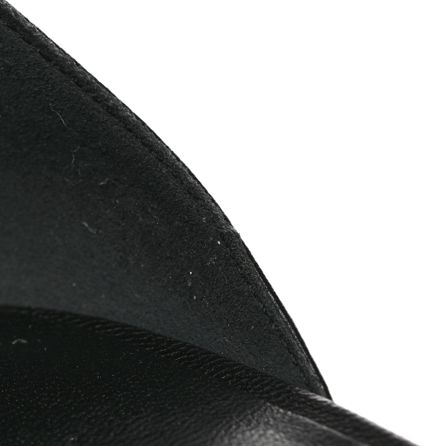 Goatskin Elda Espadrille Wedge Sandals 39 Black