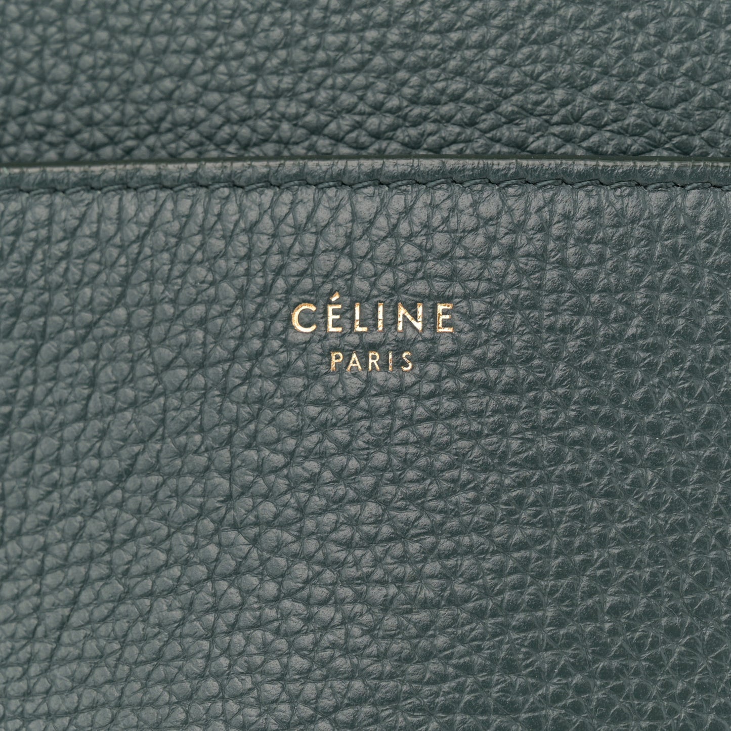 Soft Grained Calfskin Sangle Bucket Bag Amazone